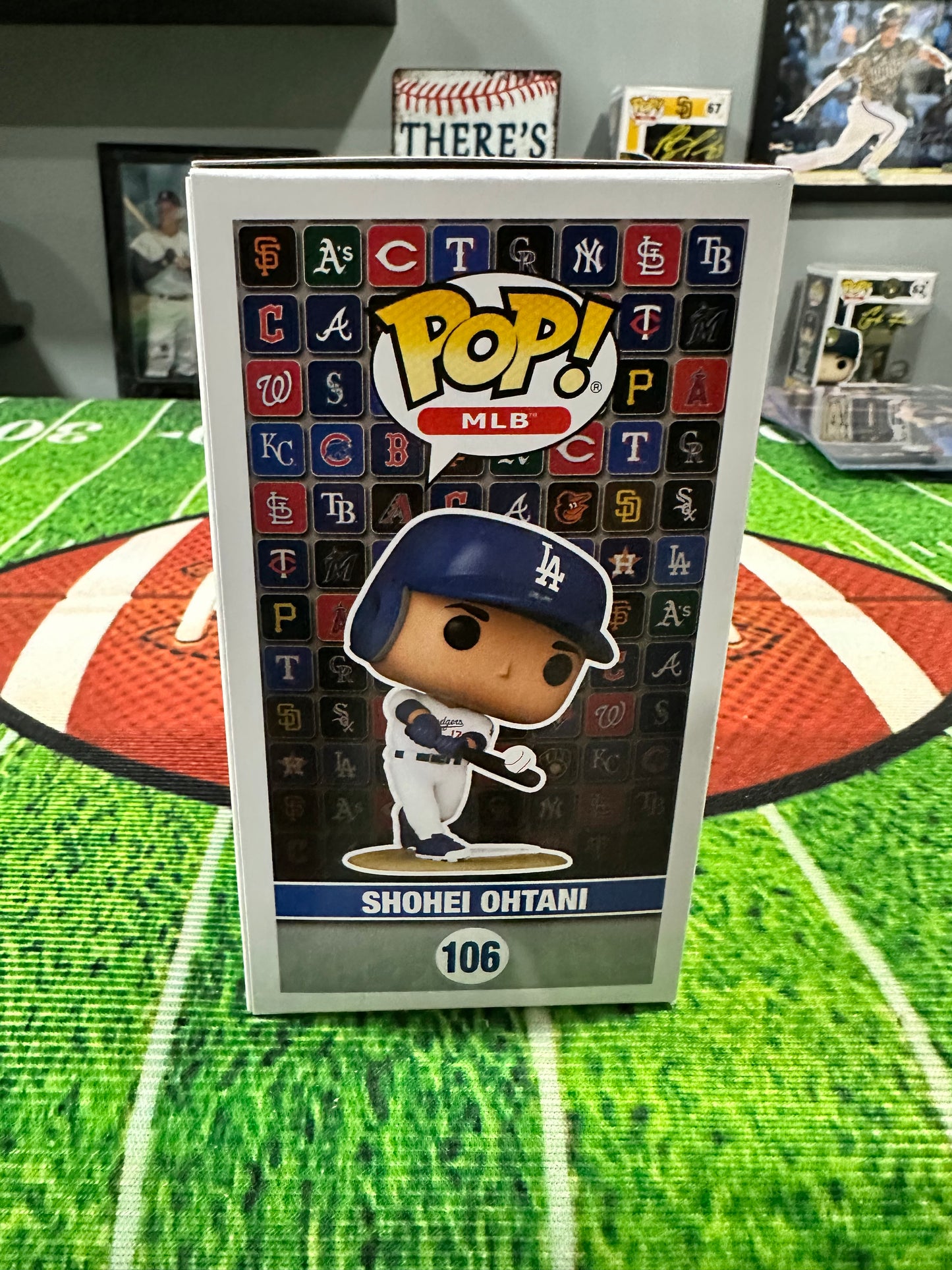 Shohei Ohtani Los Angeles Dodgers Hand Signed Funko Pop # 106 W/ COA