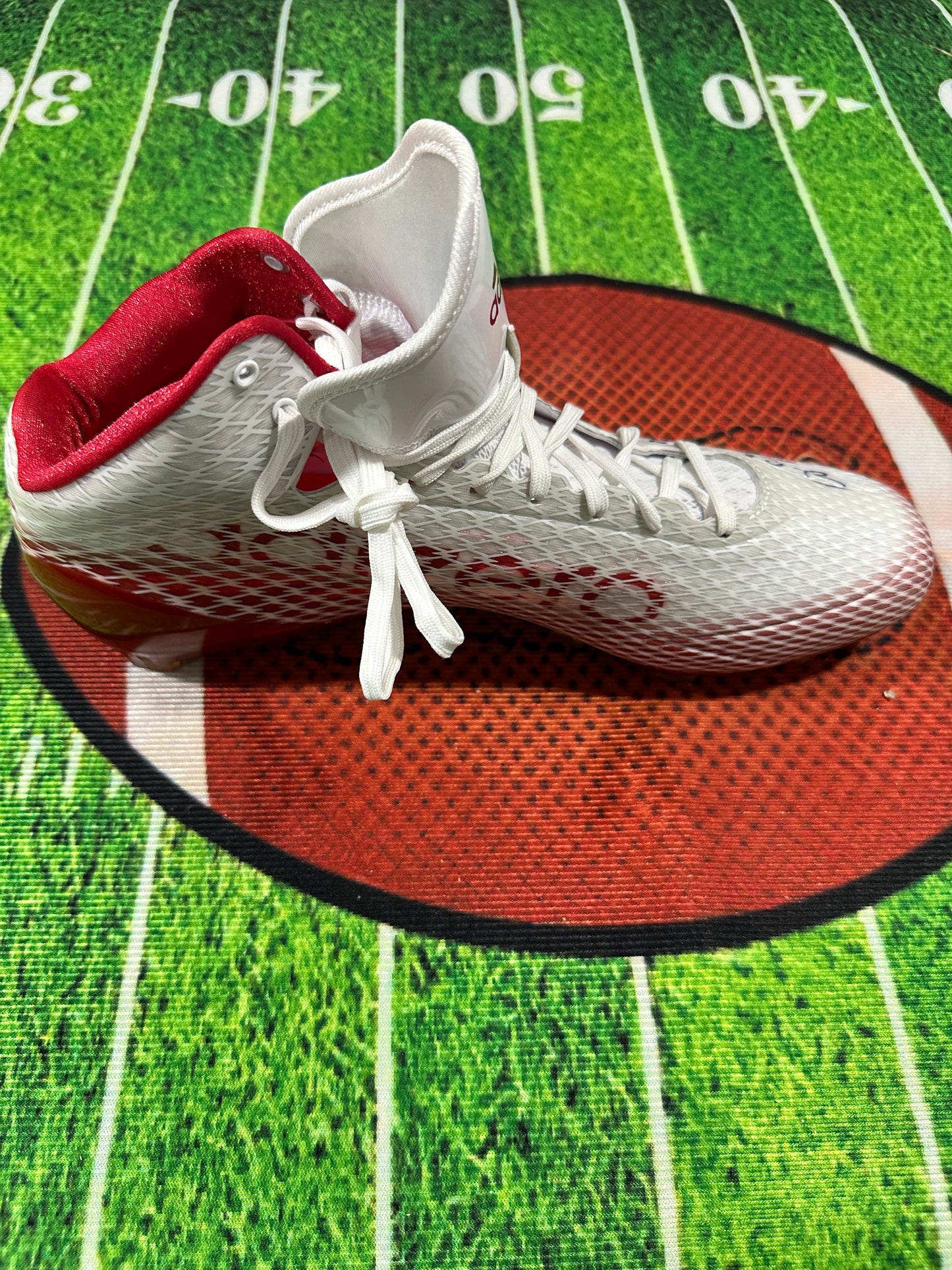 Ja'mar Chase Cincinnati Bengals Hand Signed Adidas On Field Cleats W/ COA