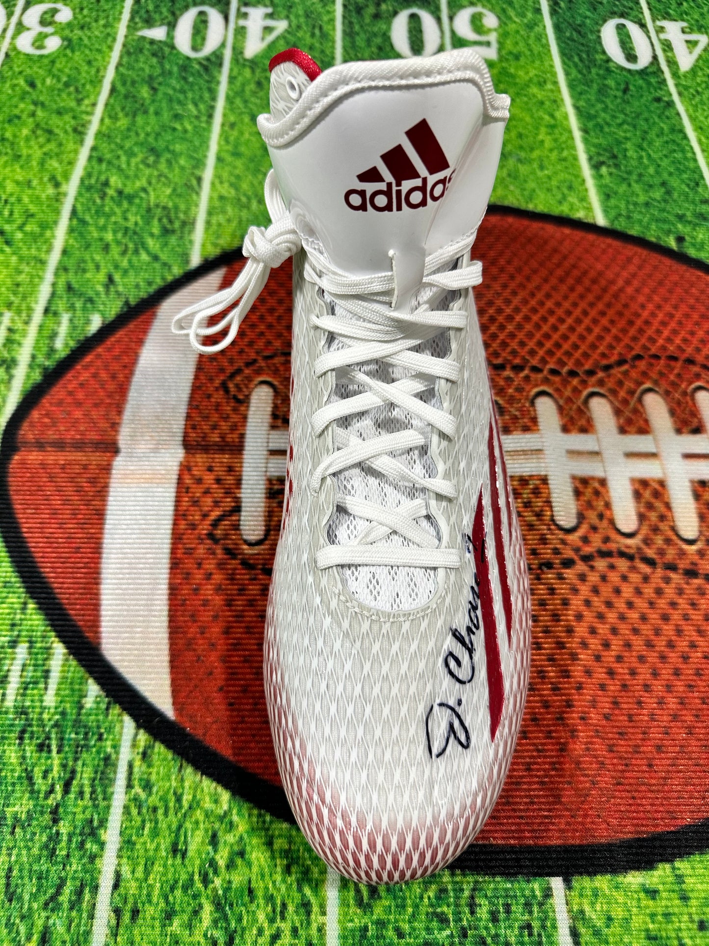 Ja'mar Chase Cincinnati Bengals Hand Signed Adidas On Field Cleats W/ COA