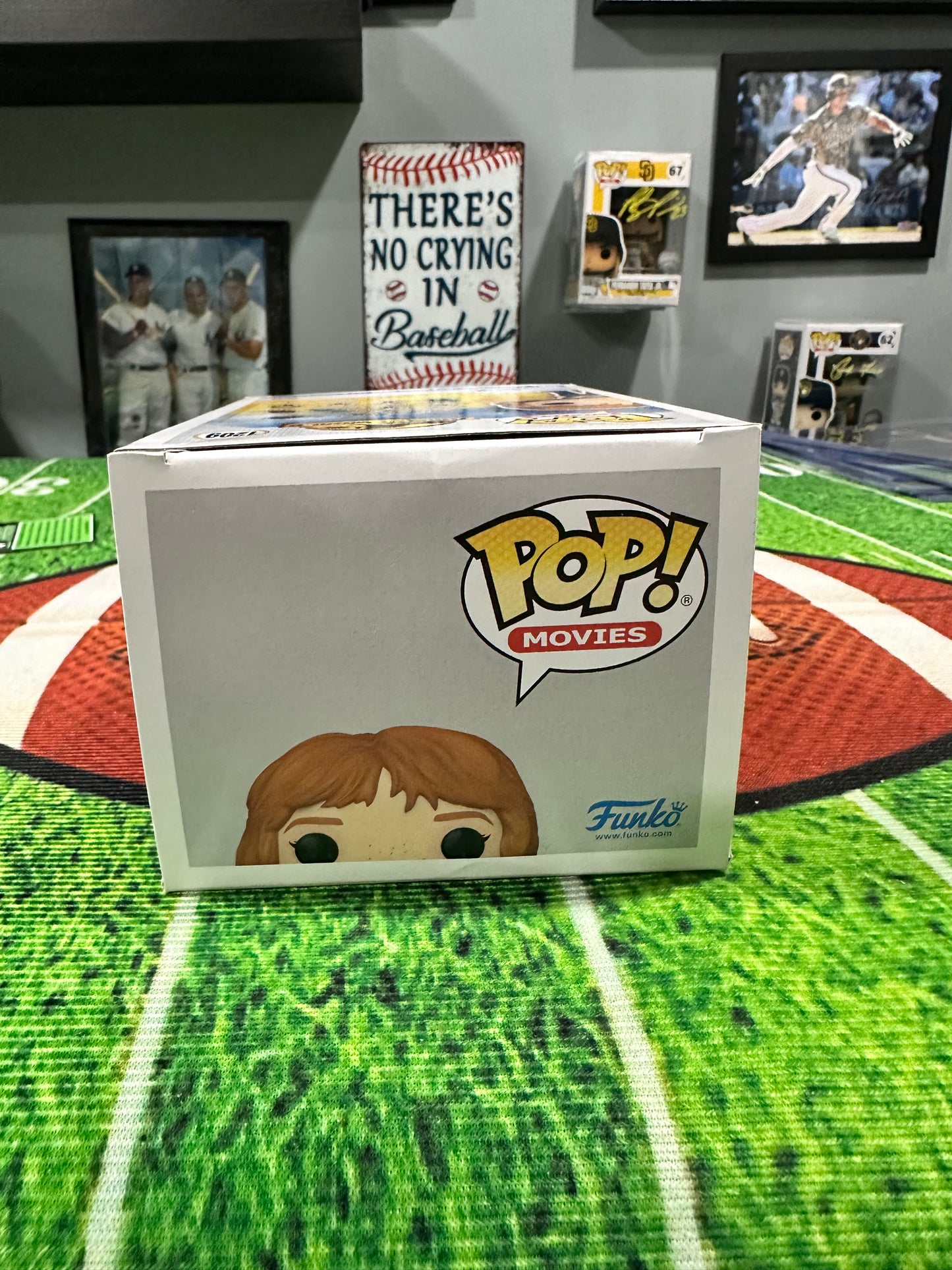 Bryce Dallas Howard Hand Signed Jurassic World Funko Pop # 1209 W/ COA