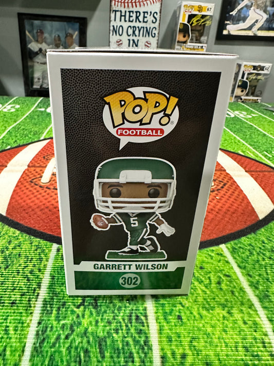 Garrett Wilson Hand Signed NY Jets Funko Pop # 302 W/ COA