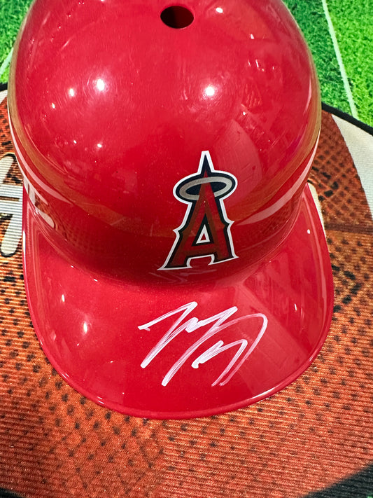 Shohei Ohtani Hand Signed FS Los Angeles Angels Souvenir Helmet W/ COA