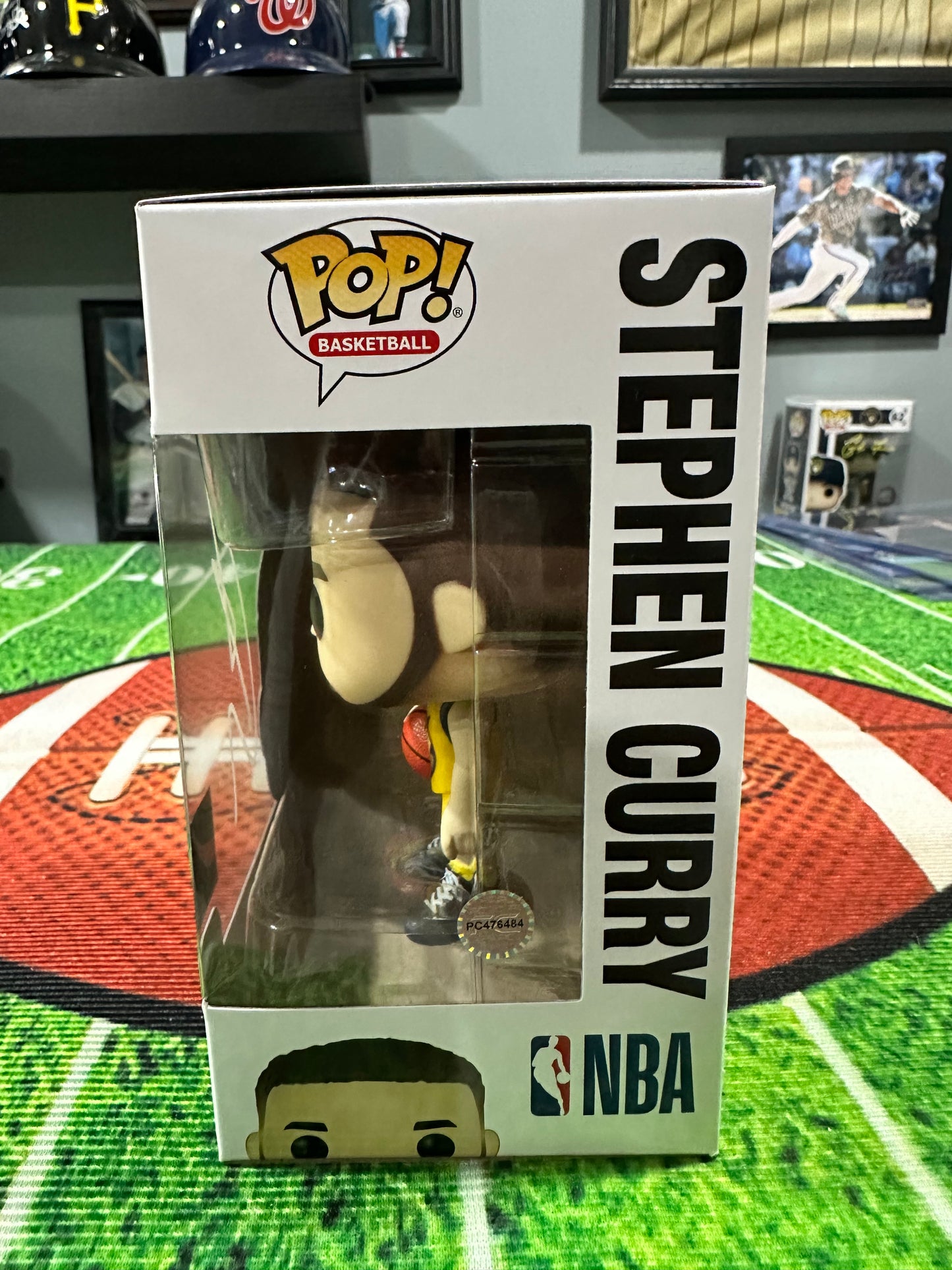 Stephen Curry Golden State Warriors Hand Signed Funko Pop # 95  W/ COA