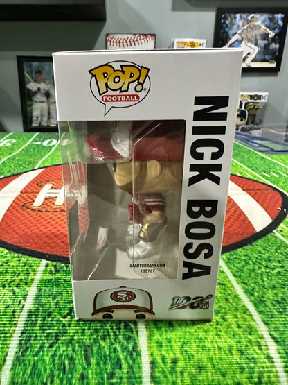 Nick Bosa San Francisco 49ers Hand Signed Funko Pop #132  W/ COA