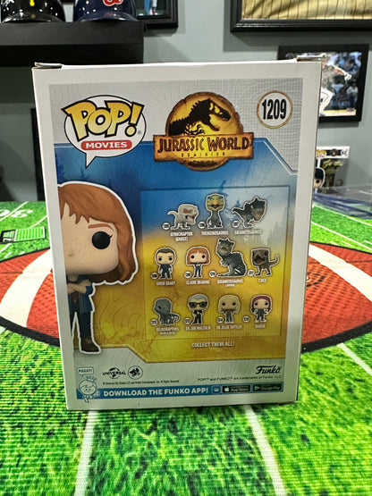 Bryce Dallas Howard Hand Signed Jurassic World Funko Pop # 1209 W/ COA