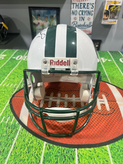 Brett Favre New York Jets HOF QB Hand Signed FS Helmet W/ COA