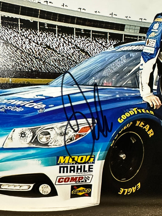 Dale Earnhardt Jr HOF Nascar Legend Hand Signed 8x10 Photo W/ COA