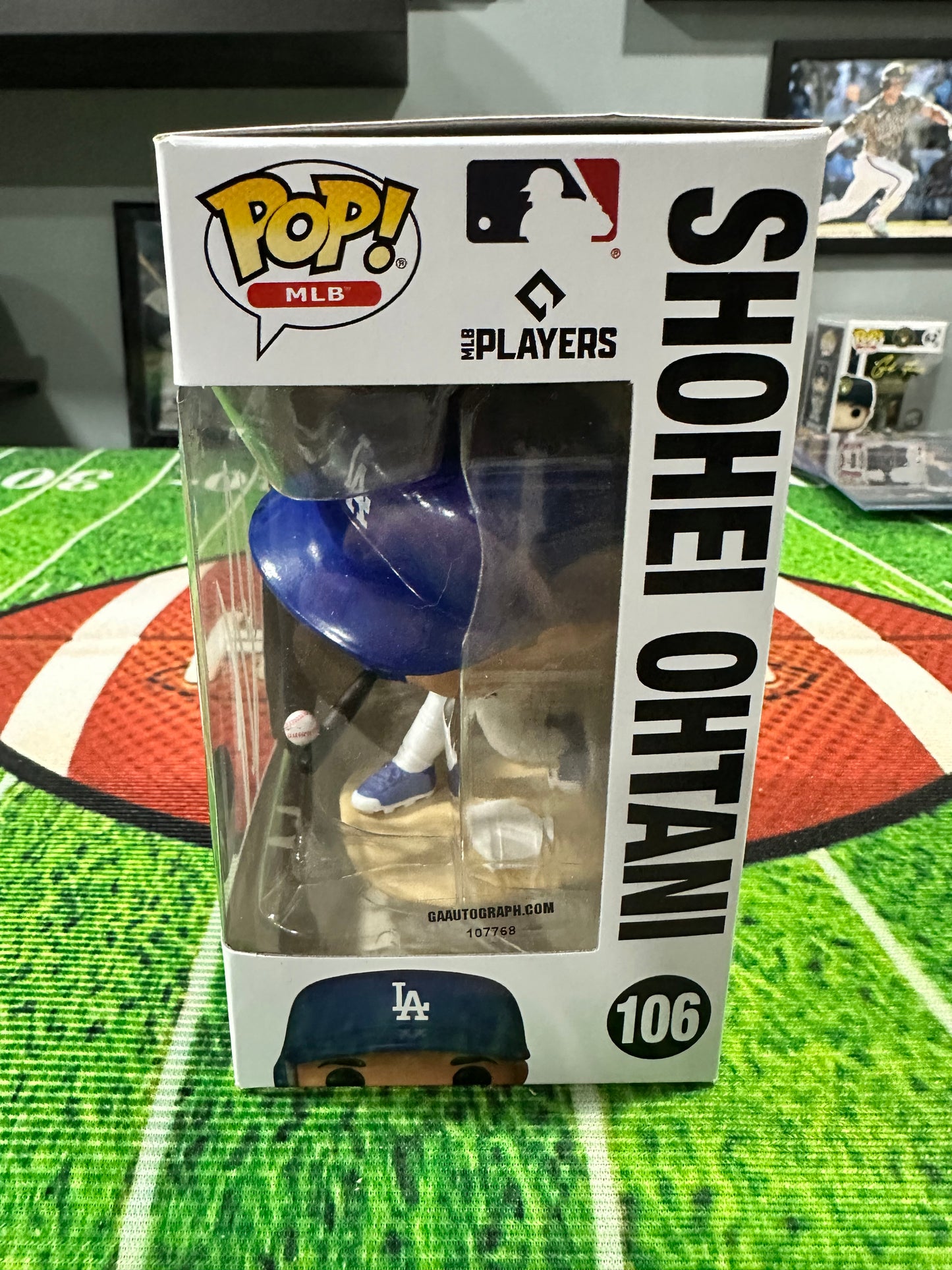 Shohei Ohtani Los Angeles Dodgers Hand Signed Funko Pop # 106 W/ COA