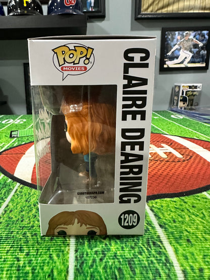 Bryce Dallas Howard Hand Signed Jurassic World Funko Pop # 1209 W/ COA