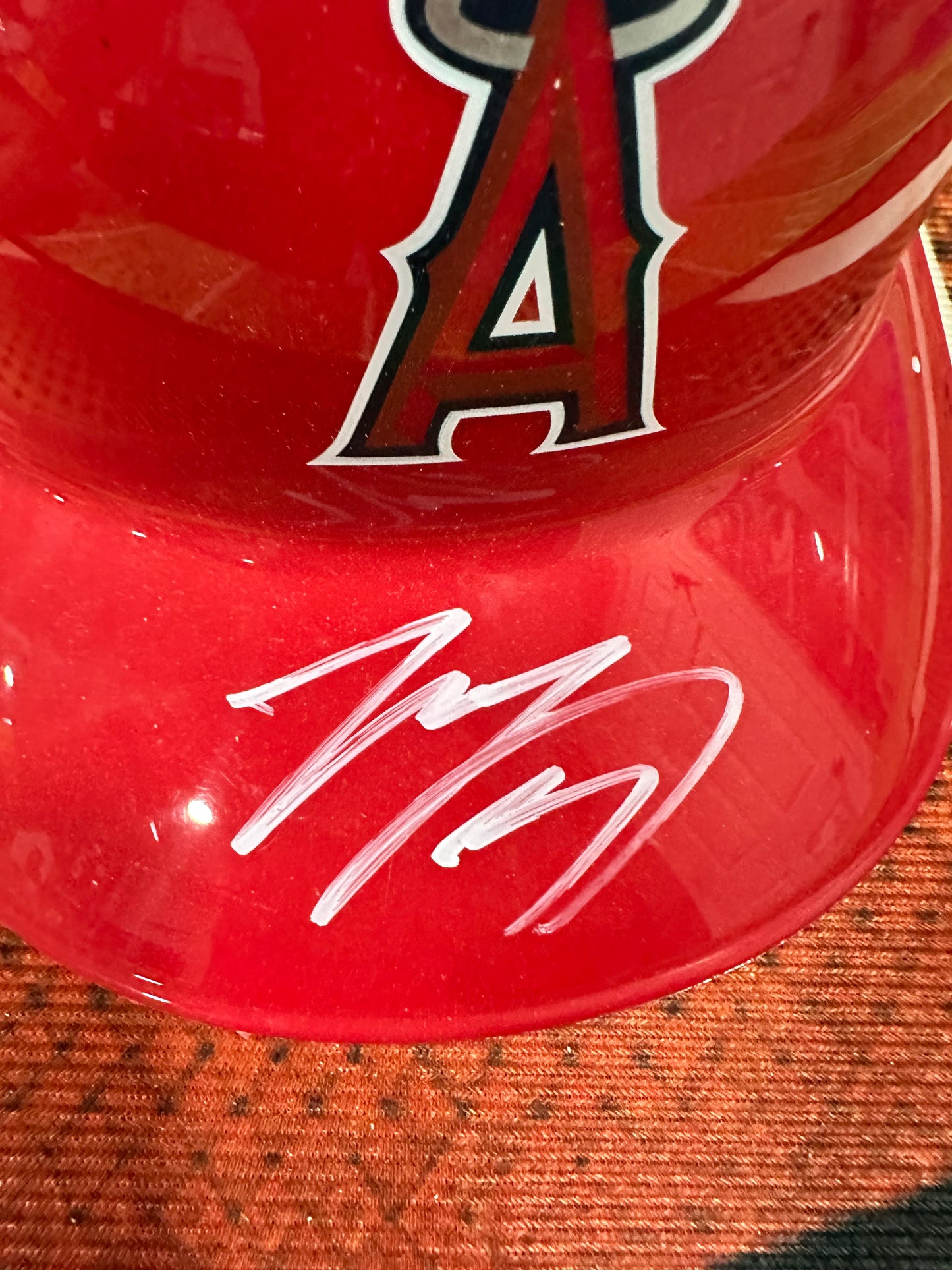 Shohei Ohtani Hand Signed FS Los Angeles Angels Souvenir Helmet W/ COA