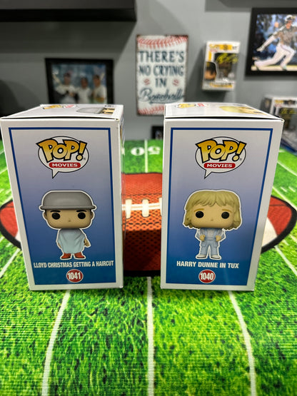Jim Carrey & Jeff Daniels Each Hand Signed " Dumb And Dumber " Funko Pops # 1040. 1041) W/ COA