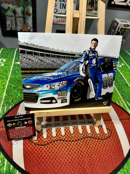Dale Earnhardt Jr HOF Nascar Legend Hand Signed 8x10 Photo W/ COA